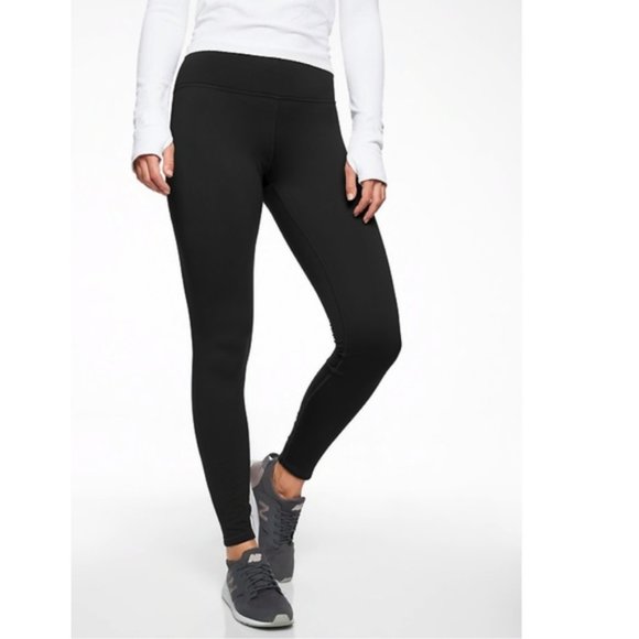 athleta lined leggings